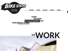 Tablet Screenshot of bikestationkelheim.de